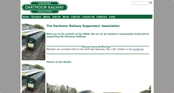 Desktop Screenshot of dartmoor-railway-sa.org